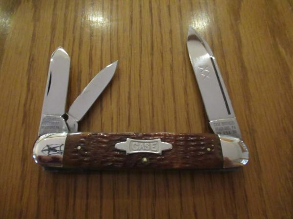 Case Classic 1990 Brown Bone Whittler XX on Blade Pattern # 6394  