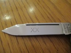 Case Classic 1990 Brown Bone Whittler XX on Blade Pattern # 6394  