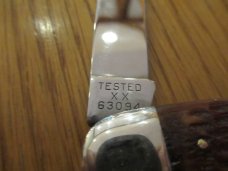 Case Classic 1990 Brown Bone Whittler XX on Blade Pattern # 6394  