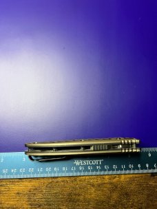 Benchmade 5700 Dark Earth Aluminum Auto Presidio II Automatic Knife