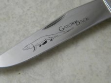 Case XX USA 2007 Gator Back 6254 Bone Trapper Knife NIB
