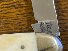 Fight'n Rooster Frank Buster Celebrated Cutlery 1985 Limited Ed 3-Blade Stockman Folding Knife SN#34