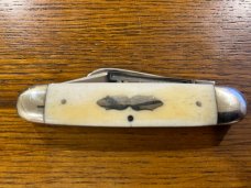 Fight'n Rooster Frank Buster Celebrated Cutlery 1985 Limited Ed 3-Blade Stockman Folding Knife SN#34
