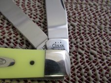 Case XX 2003 Yellow Delrin Trapper Pattern # 3254 CV