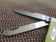 Case XX 2003 Yellow Delrin Trapper Pattern # 3254 CV