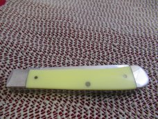 Case XX 2003 Yellow Delrin Trapper Pattern # 3254 CV