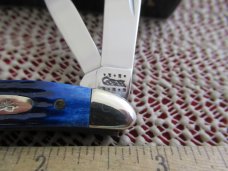 Case XX 2000 Blue Bone Peanut Pattern # 6220 SS