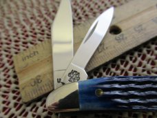 Case XX 2000 Blue Bone Peanut Pattern # 6220 SS