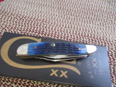 Case XX 2000 Blue Bone Peanut Pattern # 6220 SS
