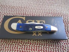 Case XX 2000 Blue Bone Peanut Pattern # 6220 SS