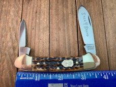 Boker Tree Brand Canoe Brown Jigged Bone Solingen Germany