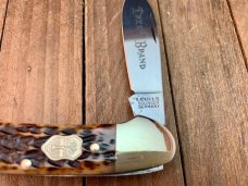 Boker Tree Brand Canoe Brown Jigged Bone Solingen Germany