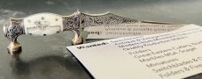 Beautiful James (Jim) Whitehead Custom Fixed Blade Knife Called The Rhino, Unused