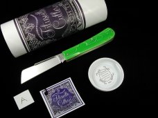 Titusville Cutlery 2024 Portal Fluid Acrylic Big Easy Cotton Knife Rare 1 of 60 COA USA Made