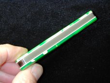 Titusville Cutlery 2024 Portal Fluid Acrylic Big Easy Cotton Knife Rare 1 of 60 COA USA Made