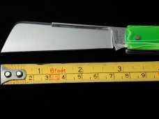 Titusville Cutlery 2024 Portal Fluid Acrylic Big Easy Cotton Knife Rare 1 of 60 COA USA Made