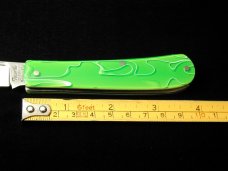 Titusville Cutlery 2024 Portal Fluid Acrylic Big Easy Cotton Knife Rare 1 of 60 COA USA Made