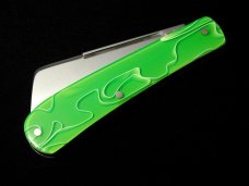 Titusville Cutlery 2024 Portal Fluid Acrylic Big Easy Cotton Knife Rare 1 of 60 COA USA Made