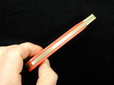 Weed & Co. Smooth Red Camel Bone Large Barlow Knife By Cooper Cutlery 5100PICBBARLOW USA Made