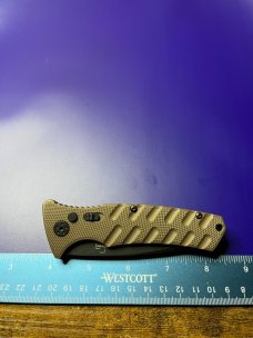Boker Plus Strike Tanto Automatic Coyote Brown