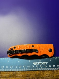 Boker Kalashnikov Dagger Automatic Knife Orange