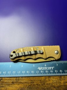 Boker Kalashnikov Dagger Automatic Knife Tan