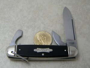 Royal Brand USA Slick Black CampScoutUtility Knife