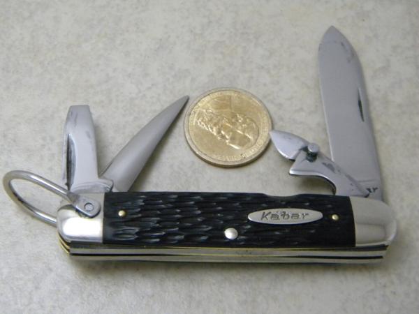 Kabar Pre-1963 Rough Black Camp/Scout/Utility Knife Kabar Pre-1963 Rough Black Camp/Scout/Utility Knife