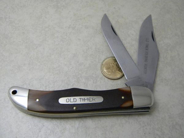 Schrade Walden NY USA 25 OT Delrin Folding Hunter Knife 