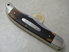 Schrade Walden NY USA 25 OT Delrin Folding Hunter Knife 