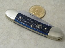 Hen and Rooster Bertram Cutlery 352CB Germany Bone Canoe Knife