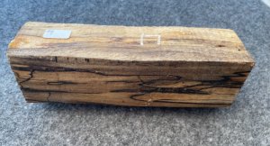 Stabilized Spalted Maple Block