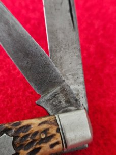 3 VINTAGE Beauties with Chipped Scales - New York Knife Co - Queen Cutlery - United Austria 