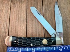 Boker Trapper Black Jigged Bone Assembled in Germany