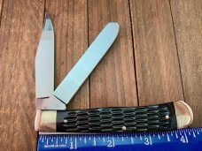 Boker Trapper Black Jigged Bone Assembled in Germany