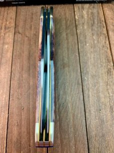 Boker Folding Hunter Smooth Appaloosa Bone Solingen Germany 