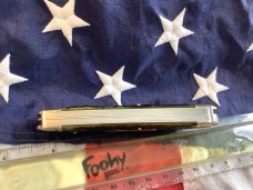 Bulldog Brand "Cattle King" Large Stockman Knife w/ Green Bone Handles -NOS 