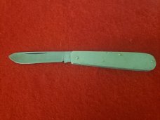 Rare "US" Marked Challenge Cutlery Co - Stainless Steel - Swell End Jack Knife - 1905-1928
