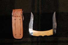 10 Dot Case Texas Lockhorn Double Lock Blade #273