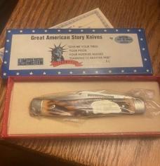 BOKER LIBERTY LARGE STOCKMAN MINT IN BOX