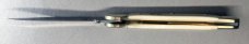 BOKER "Whitetail Deer" 1991 Wildlife Series knife 6 1/2" white bone, #2384 of 3000, presentation box