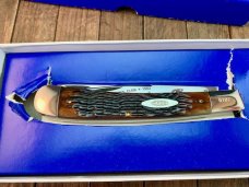 Case Banana Trapper Case Collector’s Club Knife 1982 Brown Jigged Bone Saber Ground Main