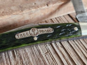 H. Boker & Co "Tree Brand" - Full Sized Green Bone Congress - 1950's Solingen