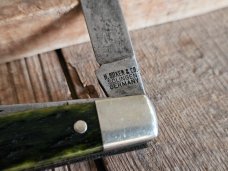 H. Boker & Co "Tree Brand" - Full Sized Green Bone Congress - 1950's Solingen