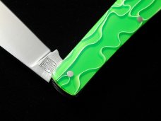 Titusville Cutlery 2024 Portal Fluid Acrylic Big Easy Cotton Knife Rare 1 of 60 COA USA Made