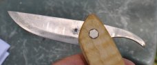 Svord Made In New Zealand Early Model 4 1/2" Closed High Carbon Never Used S Tang Stamp