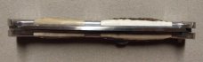 13" Double Eagle Picklock Switchblade with Stag handles.