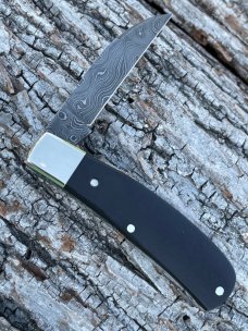 TUNA VALLEY **r GABOON EBONY RAINDROP DAMASCUS PHOENIX JACK 