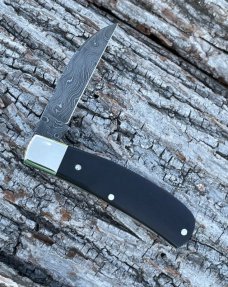 TUNA VALLEY **r GABOON EBONY RAINDROP DAMASCUS PHOENIX JACK 