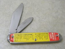 Made in USA Space Ship Morse Code Jack Knife